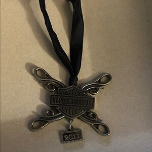 2011 Harley-Davidson Brass Medal with Black Ribbon